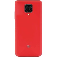 Чехол Silicone Cover My Color Full Protective (A) для Xiaomi Redmi Note 9s/Note 9 Pro/Note 9 Pro Max Красный (15621)