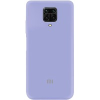 Чехол Silicone Cover My Color Full Protective (A) для Xiaomi Redmi Note 9s/Note 9 Pro/Note 9 Pro Max Сиреневый (15617)