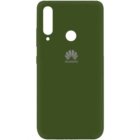 Чехол Silicone Cover My Color Full Protective (A) для Huawei Y6p Зелёный (6505)
