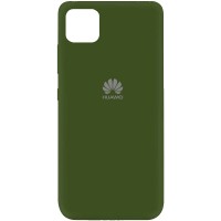 Чехол Silicone Cover My Color Full Protective (A) для Huawei Y5p Зелений (6487)