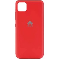 Чехол Silicone Cover My Color Full Protective (A) для Huawei Y5p Красный (6483)