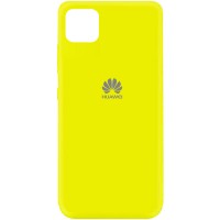 Чехол Silicone Cover My Color Full Protective (A) для Huawei Y5p Желтый (6488)