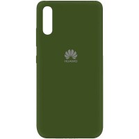 Чехол Silicone Cover My Color Full Protective (A) для Huawei Y8p (2020) / P Smart S Зелёный (6530)