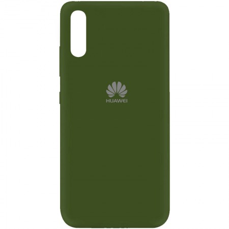 Чехол Silicone Cover My Color Full Protective (A) для Huawei Y8p (2020) / P Smart S Зелений (6530)