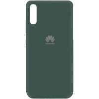 Чехол Silicone Cover My Color Full Protective (A) для Huawei Y8p (2020) / P Smart S Зелений (6526)