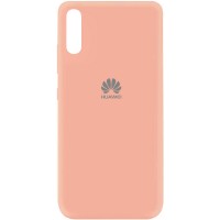 Чехол Silicone Cover My Color Full Protective (A) для Huawei Y8p (2020) / P Smart S Рожевий (6525)
