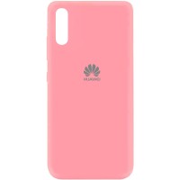 Чехол Silicone Cover My Color Full Protective (A) для Huawei Y8p (2020) / P Smart S Рожевий (6524)