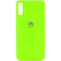 Чехол Silicone Cover My Color Full Protective (A) для Huawei Y8p (2020) / P Smart S Салатовый (6522)