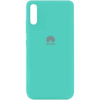 Чехол Silicone Cover My Color Full Protective (A) для Huawei Y8p (2020) / P Smart S Бирюзовый (6533)