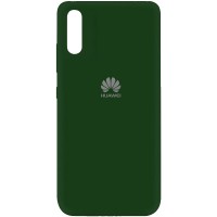 Чехол Silicone Cover My Color Full Protective (A) для Huawei Y8p (2020) / P Smart S Зелений (6529)