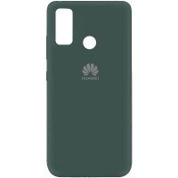 Чехол Silicone Cover My Color Full Protective (A) для Huawei P Smart (2020) Зелений (6549)