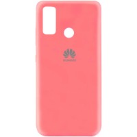 Чехол Silicone Cover My Color Full Protective (A) для Huawei P Smart (2020) Рожевий (6546)