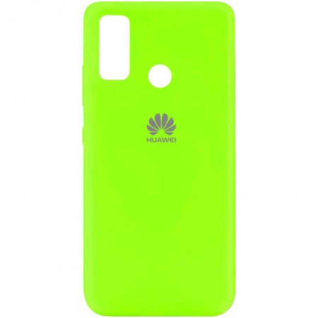 Чехол Silicone Cover My Color Full Protective (A) для Huawei P Smart (2020) Салатовий (6543)