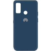 Чехол Silicone Cover My Color Full Protective (A) для Huawei P Smart (2020) Синий (6538)