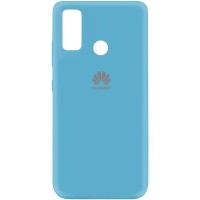 Чехол Silicone Cover My Color Full Protective (A) для Huawei P Smart (2020) Голубой (6553)