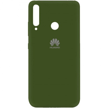 Чехол Silicone Cover My Color Full Protective (A) для Huawei P40 Lite E / Y7p (2020) Зелений (6577)