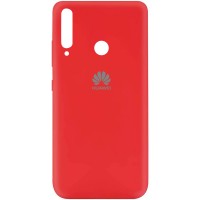 Чехол Silicone Cover My Color Full Protective (A) для Huawei P40 Lite E / Y7p (2020) Красный (6574)