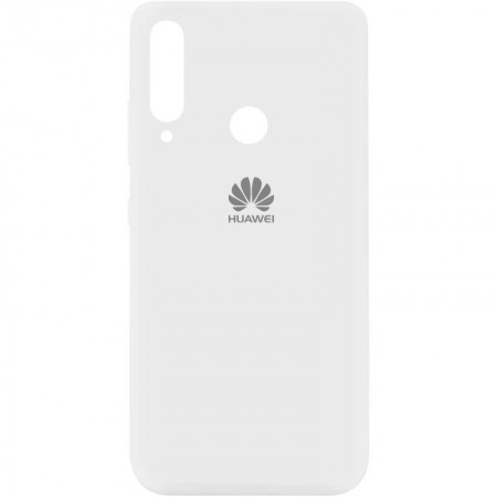 Чехол Silicone Cover My Color Full Protective (A) для Huawei P40 Lite E / Y7p (2020) Білий (6582)