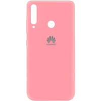 Чехол Silicone Cover My Color Full Protective (A) для Huawei P40 Lite E / Y7p (2020) Розовый (6570)