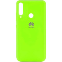 Чехол Silicone Cover My Color Full Protective (A) для Huawei P40 Lite E / Y7p (2020) Салатовий (6569)