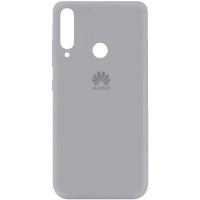 Чехол Silicone Cover My Color Full Protective (A) для Huawei P40 Lite E / Y7p (2020) Серый (6567)