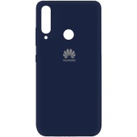 Чехол Silicone Cover My Color Full Protective (A) для Huawei P40 Lite E / Y7p (2020) Синій (6568)
