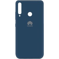 Чехол Silicone Cover My Color Full Protective (A) для Huawei P40 Lite E / Y7p (2020) Синий (6566)