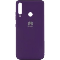 Чехол Silicone Cover My Color Full Protective (A) для Huawei P40 Lite E / Y7p (2020) Фиолетовый (6565)