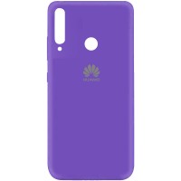 Чехол Silicone Cover My Color Full Protective (A) для Huawei P40 Lite E / Y7p (2020) Фіолетовий (6563)