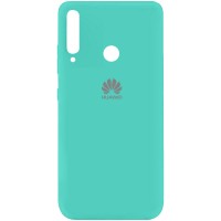 Чехол Silicone Cover My Color Full Protective (A) для Huawei P40 Lite E / Y7p (2020) Бірюзовий (6581)