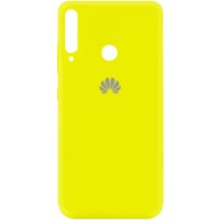 Чехол Silicone Cover My Color Full Protective (A) для Huawei P40 Lite E / Y7p (2020) Жовтий (6578)