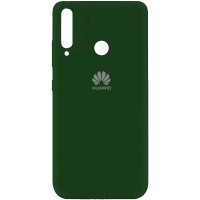 Чехол Silicone Cover My Color Full Protective (A) для Huawei P40 Lite E / Y7p (2020) Зелений (6579)