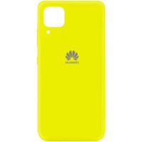Чехол Silicone Cover My Color Full Protective (A) для Huawei P40 Lite Желтый (6561)