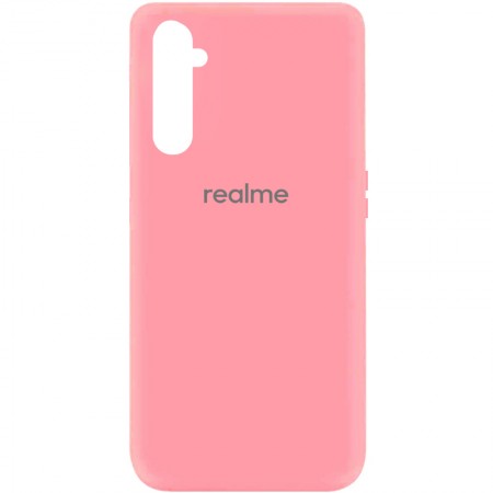 Чехол Silicone Cover My Color Full Protective (A) для Realme 6 Рожевий (6584)