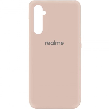 Чехол Silicone Cover My Color Full Protective (A) для Realme 6 Рожевий (6583)