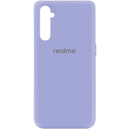 Чехол Silicone Cover My Color Full Protective (A) для Realme 6 Pro Бузковий (6587)