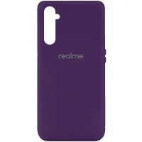 Чехол Silicone Cover My Color Full Protective (A) для Realme 6 Pro Фіолетовий (6588)