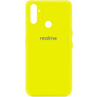 Чехол Silicone Cover My Color Full Protective (A) для Realme C3 Жовтий (6615)