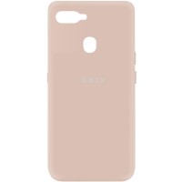 Чехол Silicone Cover My Color Full Protective (A) для Oppo A5s / Oppo A12 Розовый (15632)