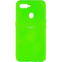 Чехол Silicone Cover My Color Full Protective (A) для Oppo A5s / Oppo A12 Салатовий (15630)