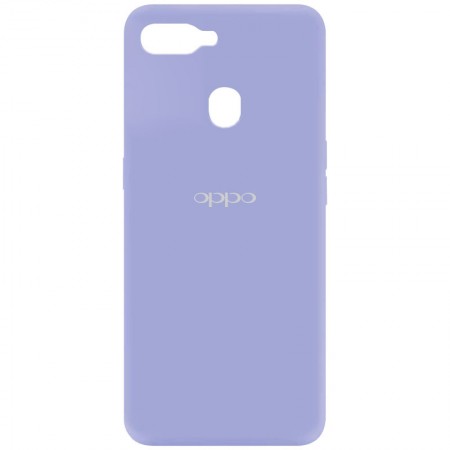 Чехол Silicone Cover My Color Full Protective (A) для Oppo A5s / Oppo A12 Сиреневый (15626)
