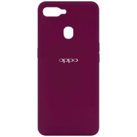 Чехол Silicone Cover My Color Full Protective (A) для Oppo A5s / Oppo A12 Красный (15636)