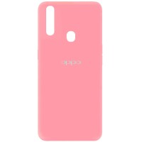 Чехол Silicone Cover My Color Full Protective (A) для Oppo A31 Рожевий (6599)