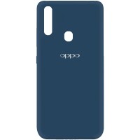 Чехол Silicone Cover My Color Full Protective (A) для Oppo A31 Синий (6596)