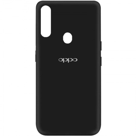 Чехол Silicone Cover My Color Full Protective (A) для Oppo A31 Черный (15624)