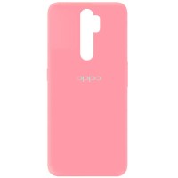 Чехол Silicone Cover My Color Full Protective (A) для Oppo A5 (2020) / Oppo A9 (2020) Розовый (6609)