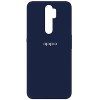 Чехол Silicone Cover My Color Full Protective (A) для Oppo A5 (2020) / Oppo A9 (2020) Синій (6607)