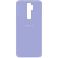 Чехол Silicone Cover My Color Full Protective (A) для Oppo A5 (2020) / Oppo A9 (2020) Сиреневый (6606)