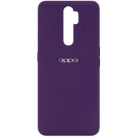 Чехол Silicone Cover My Color Full Protective (A) для Oppo A5 (2020) / Oppo A9 (2020) Фиолетовый (6604)