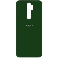 Чехол Silicone Cover My Color Full Protective (A) для Oppo A5 (2020) / Oppo A9 (2020) Зелений (6611)